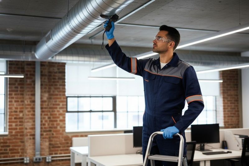 House Blower Door Testing