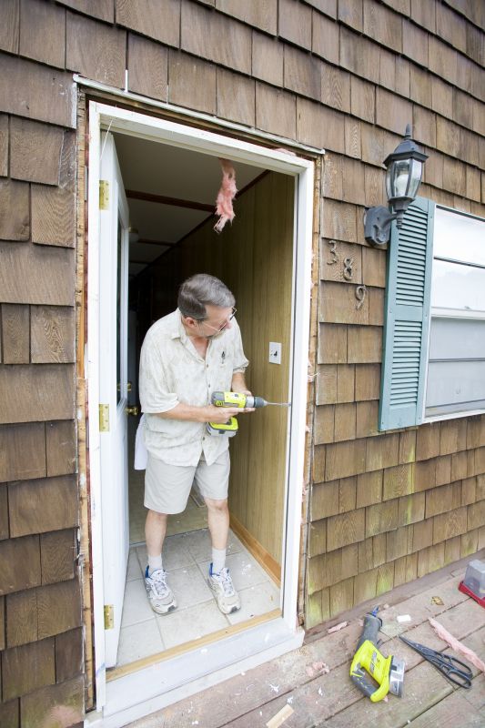 House Blower Door Testing