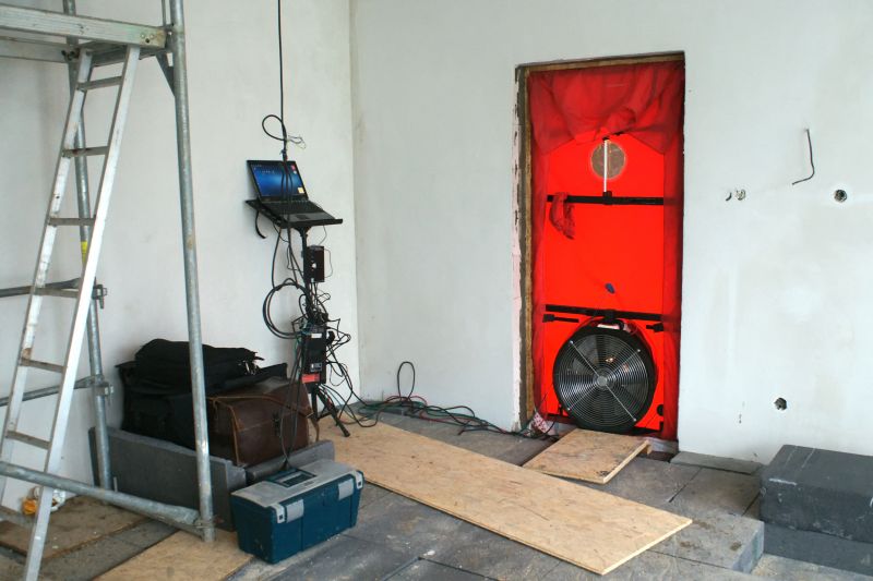 Products For House Blower Door Testings in use